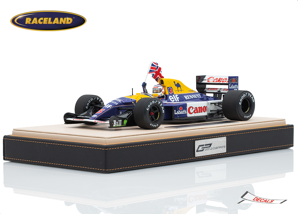 Williams FW14b Renault V10 F1 Canon winner British GP World Champion 1992