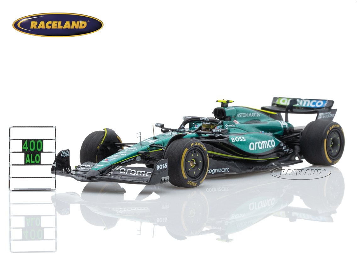 Aston Martin AMR24 Mercedes F1 Aramco Cognizant GP Mexiko 2024 400. F1 Rennen