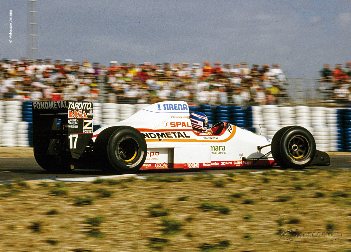 Osella FA1M Cosworth V8 F1 Fondmetal GP Deutschland Hockenheim 1989